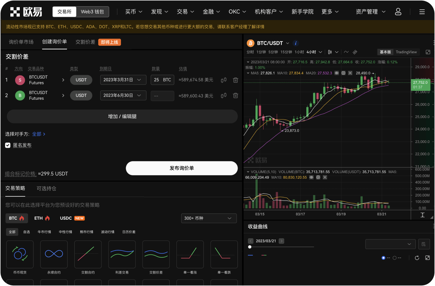 合约交易是否支持止盈止损